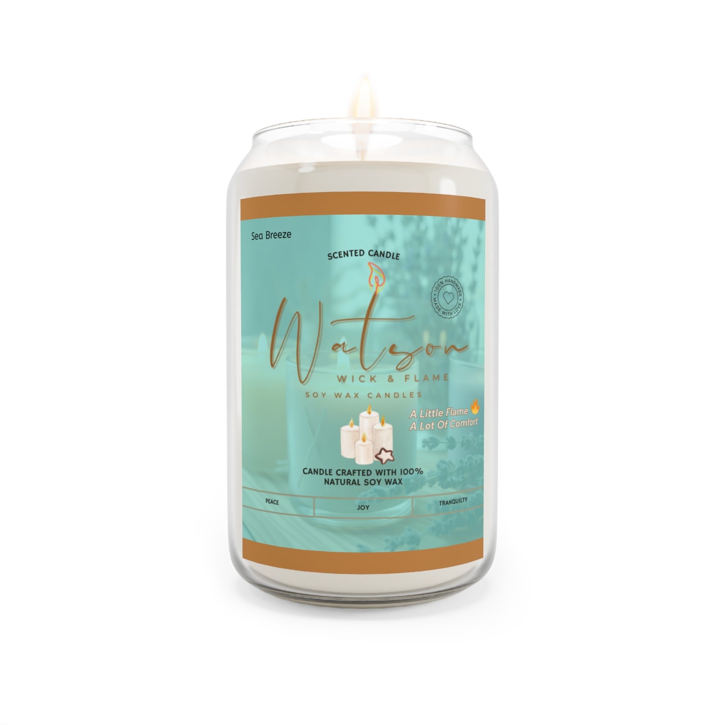 Calming Scented Soy Wax Candle 13.75oz