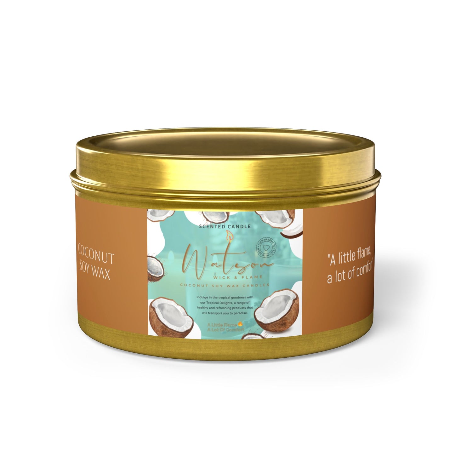 Peacemaker Tin Candles | Eco-Friendly Home Decor