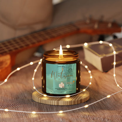 Therapeutic Scented Soy Candle - Multi-Size Amber Jar | Perfect for Home & Gift Giving