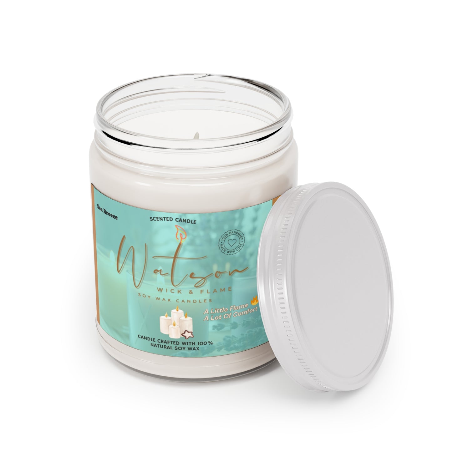 Fresh Scented Candles - 9oz Soy Wax Candle for Home Fragrance
