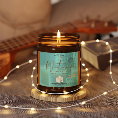 Therapeutic Scented Soy Candle - Multi-Size Amber Jar | Perfect for Home & Gift Giving