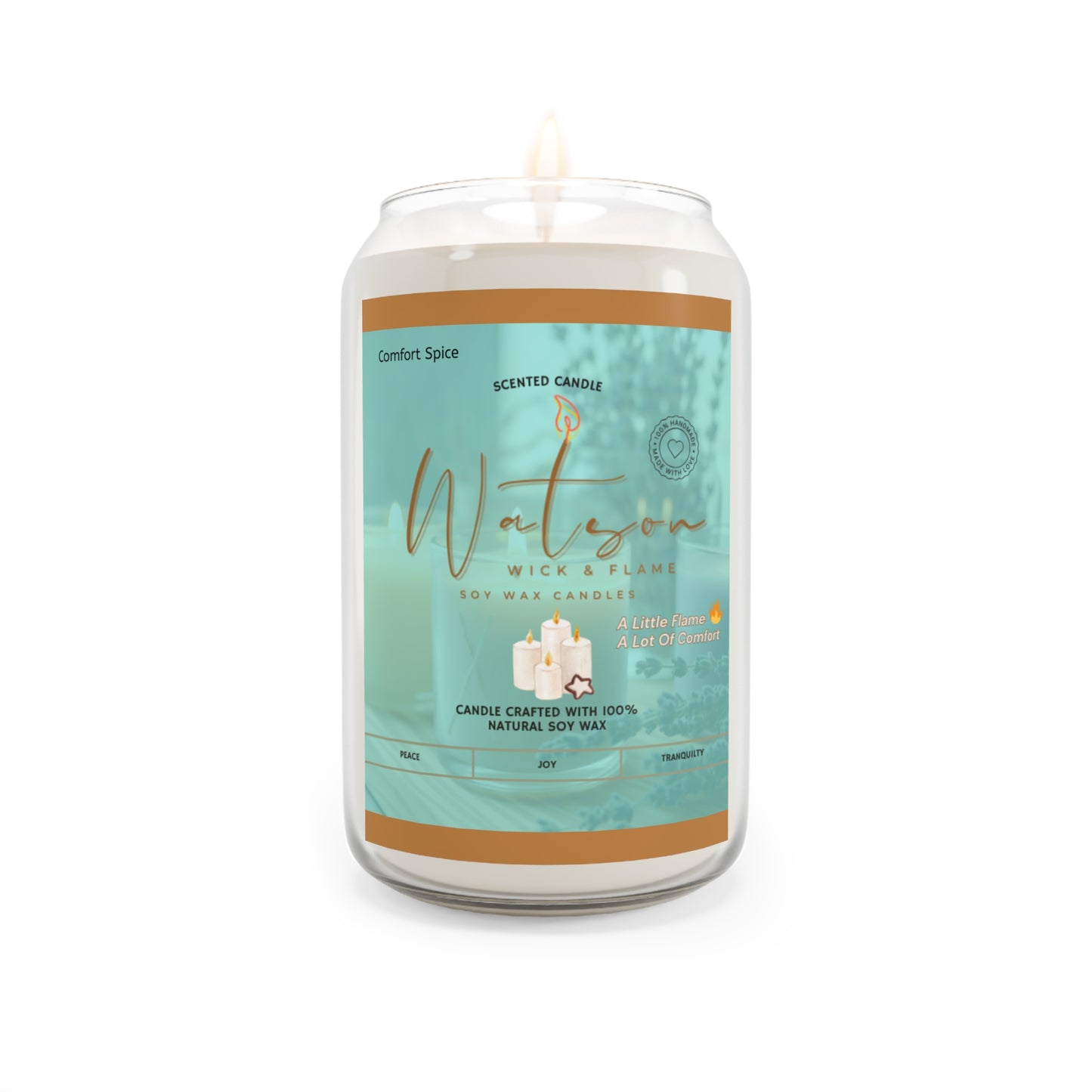 Calming Scented Soy Wax Candle 13.75oz
