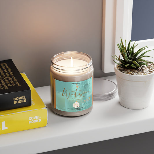 Fresh Scented Candles - 9oz Soy Wax Candle for Home Fragrance