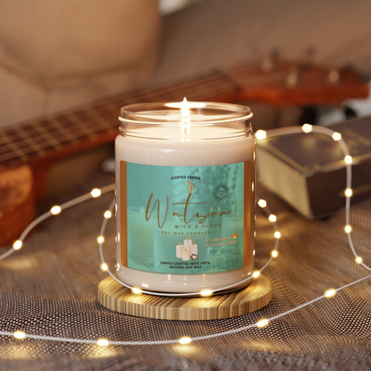 Relaxing Scented Soy Candle, Aromatherapy Gift, Home Decor, Self-Care Essential, Cozy Ambiance 9 oz