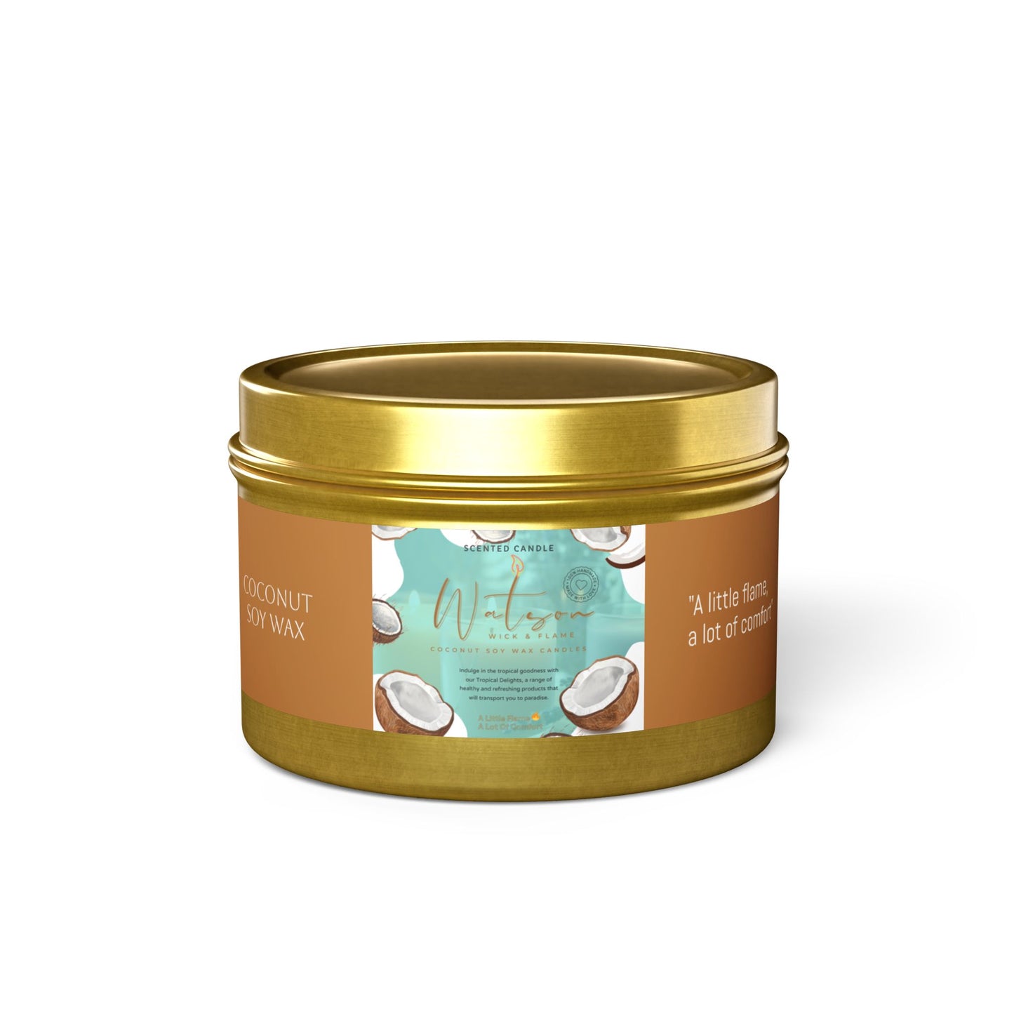 Peacemaker Tin Candles | Eco-Friendly Home Decor